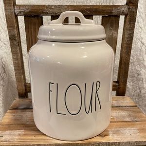 Rae Dunn Chubby Flour Canister